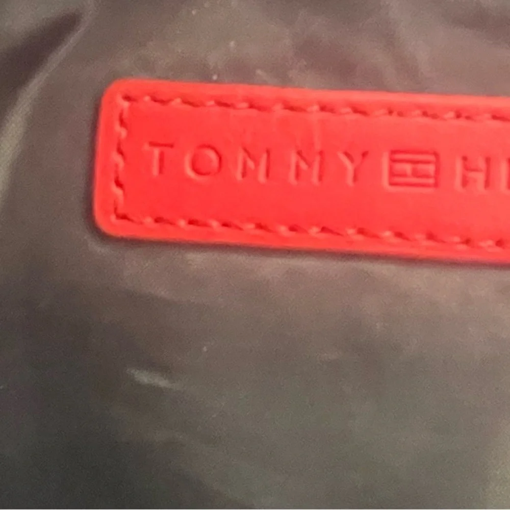 Tommy Hilfiger Tan and Brown Backpack with Signature Monogram
